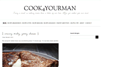 Desktop Screenshot of cook4yourman.com